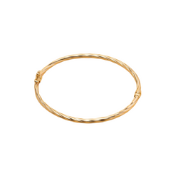 Goldarmband 14 Karat - Armreif gedreht